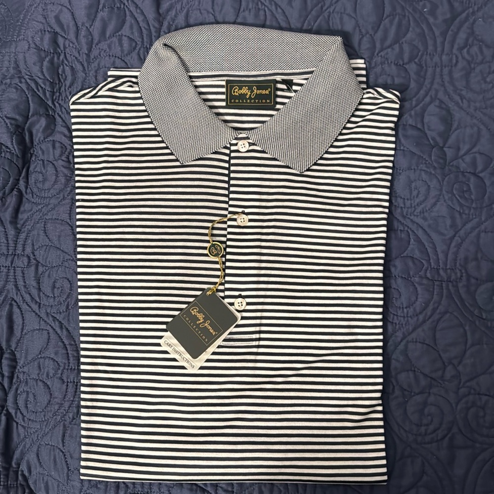 Bobby Jones Collection Polo - NWT (stripe)